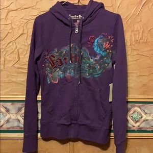 Lucky 🍀Brand zip up hoodie/ jacket XS